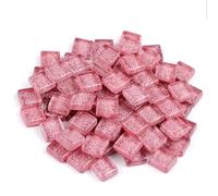 Piastrelle per mosaico in vetro glitterato, 50 pezzi, tessere per mosaico, ciottoli in vetro, puzzle per fai da te (colore 18)