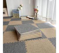 Piastrelle per pavimenti ad incastro con bordatura, lavabili e fonoisolanti per la protezione del pavimento dell'interno