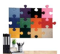 Piastrelle per Pavimento nidificate - Piastrelle per Tappeto Puzzle Quadrato da 12 Pezzi | Decorazioni per la Casa Negoziata per la Sera Seta Camera Gioca Sala
