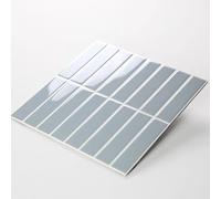 Piastrelle per Soffitti Adesivo per Piastrelle Imitazione Stereo 3D, Pannelli Paraschizzi Lucidi Impermeabili da Staccare w Attaccare, Decorazione da Parete per Interni per Cucina(Style B,10pcs)