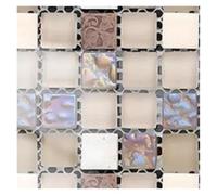 Piastrelle per soffitto in PVC Piastrelle a mosaico in PVC, 10 pezzi | Stacca e incolla autoadesivo impermeabile for il backsplash della cucina, del bagno, for la casa fai da te(9)
