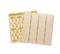 Piastrelle per terrazze esterne Pavimento in finto legno for esterni, in plastica, for terrazza, balcone, bagno, giardino, cortile, mosaico ecologico 30x30cm(3Pcs Beige)