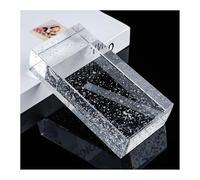 Piastrelle rettangolari in cristallo, Divisorio for pareti divisorie in mattoni di vetro Stili multipli Quantità multiple(Style 5,1 pcs)