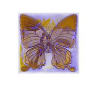 Piastrelle Sensoriali Liquide 3D - Cuscinetti Strutturati per Formazione Integrazione Sensoriale, Base Antiscivolo per Pikler e Pavimenti di Stanze dei Giochi(Butterfly)