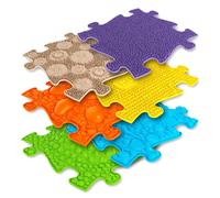 Piastrelle Sensoriali Modulari in PVC "Baby" - 6 Pezzi