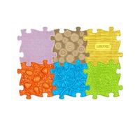 Piastrelle Sensoriali Modulari in PVC "Baby" - 6 Pezzi