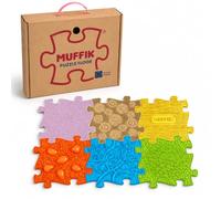 Piastrelle Sensoriali Modulari in PVC "Baby" - 6 Pezzi