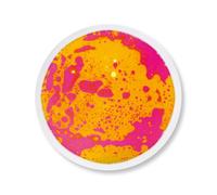 Piastrelle Sensoriali Tonde per Bambini e Piccoli - Tappetino Attività Sensoriale Liquido Colorato per Giochi Attivi e Decorativo(Yellow-pink)