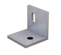 Piastrina angolare Contact in alluminio per fotovoltaico foro 13 mm STL4750-M12