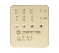 Piastrina spellacavi per cavi 0.25-1mm / 30-18 AWG - Piergiacomi SF 40/1