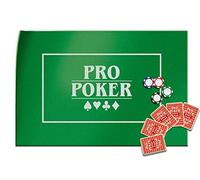 Piatnik 03096 - Panno copritavolo per Poker, 60 x 90 cm [Importato dalla Francia]