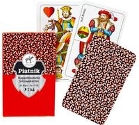 Piatnik 1756 "Schnapps Cards Flash, Doppio Gioco di Carte Tedesco (24 Pezzi)
