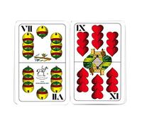 Piatnik - 1801 - Carte da Gioco giganti - Tedesco A Doppia - 36 Pezzi