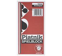 Piatnik 2965 - Blocco per Yatzee, Eskalero, Confezione da 2