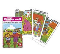 Piatnik 4212 Quartett: Animali delle Fiabe