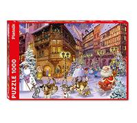 Piatnik 5546 Ruyer-Christmas Village - Puzzle da 1000 pezzi