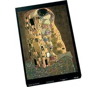 Piatnik 557545 - Puzzle da 1000 Pezzi Metallizzati Klimt, Il Bacio