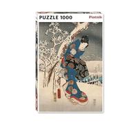Piatnik- Hiroshige-Puzzle da 1000 Pezzi, Motivo: Tale of Genji, Dimensioni: 68 x 48 cm, Multicolore, 559945