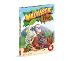 Piatnik 6684 - Wildtastic Five, Trova Gli Animali giusti per Il Tuo Parco Selvatico/dagli 8 Anni / 2 - 5 Giocatori/Made in Austria