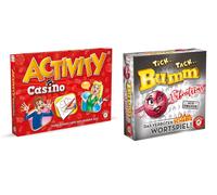 Piatnik Activity Casino + Tick Tack Boom Vibrations 2er Bundle Partyspiel Set