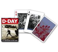 Piatnik - Carte da gioco con retro decorato, motivo: D-Day