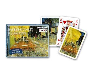 Piatnik - Carte da Gioco, Motivo: Il caffè di Notte, Van Gogh