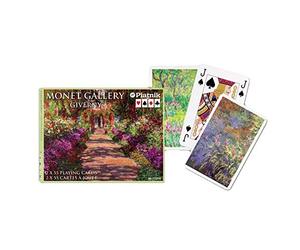 Piatnik - Carte da Gioco Raffigurante Il Ponte di Giverny di Monet
