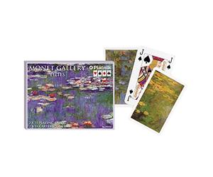 Piatnik - Carte Monet, Ninfee (Lingua Tedesca)