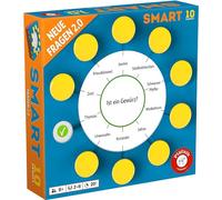 Piatnik- Smart 10 Family Domande supplementari 2.0, Colore Bianco, Blu, Rosso, 725197