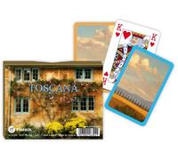Piatnik - Mazzo Doppio per Bridge, Motivo: Toscana