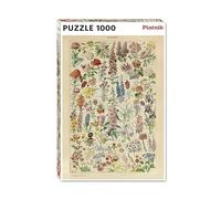 Piatnik- Puzzle da 1000 Pezzi Millot-Fleurs, Multicolore, 570544