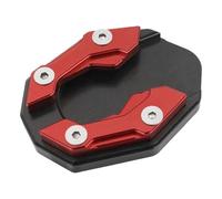 Piatta di supporto per moto - base non slittata, cuscinetto stabile | Estensore Reincungato per il piede laterale Asphalt Field Resto Iron Iron Accessorio Viaggio di parcheggio