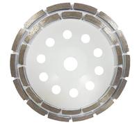 Piatta diamantata a due punti per macinare 180 mm