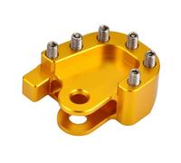 Piatta per la punta della leva del pedale del freno compatibile con DRZ400 E S SM DRZ400E DRZ400S DRZ400SM 2000-2024 MODELLI FAI FITTI DRZ250 RM 125 RM250 RMX250T MOTORCYCLES(Gold)