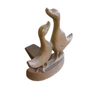 Piattaforma artigianale del coperchio della porta modellata del metallo fuso rurale per il segmento della porta animale del ferro rurale dell'entrata del giardino del ranch