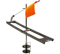 Piattaforma automatica regolabile per la pesca sul ghiaccio | Angolo di regolazione della vite, altezza della linea adattabile, per scenari versatili sul ghiaccio