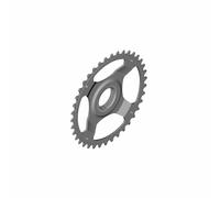 Piattaforma con doppio paracatena Shimano FC-E6100 /SM-CRE61 Argenté