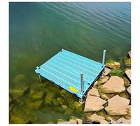 Piattaforma Da Pesca Pieghevole In Lega Di Alluminio - Postazione Da Pesca Portatile, Leggera E Antiscivolo Con Gambe Regolabili, Ideale Per La Pesca Dalle Rive Di Laghi E Fiumi.(90X120 CM/2.9X3.9FT)