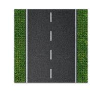 Piattaforma di costruzione design Strada dritta 25,5 x 25,5 cm