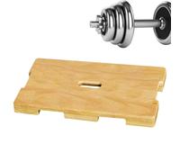 Piattaforma di fasce di resistenza - Legno massiccio 60 x 30 x 4 cm | Base Allenamento Elastiche | Supporto Stretch Attrezzature Esercizio Per Palestra Casa Flessibilità Ufficio Uomini Donne