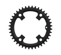 Piattaforma di ghiaia singola a 4 razze Stronglight Comp. Campa Ekar 13 42 T Nero