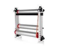 Piattaforma di guida pieghevole for rulli for bicicletta, istruttori for bici, portapacchi e supporti for ciclismo, for da strada montagna 16-29 pollici(White)