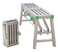 Piattaforma di lavoro, Banco da lavoro portatile for saldatura for lavaggio veicoli, pulizia finestre e decorazione, capacità 880 libbre(B,200x40cm)