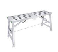 Piattaforma di lavoro pieghevole, sgabello galvanizzato per uso domestico, pittura murale e oggetti di sollevamento, design portatile e robusto, ideale per progetti di decorazione e ingegneria