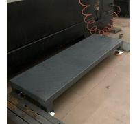 Piattaforma di lavoro regolabile per macchine CNC, antiscivolo, 15,2-20,3 cm, grigio, piedistalli rialzati per lavoratori, sgabello per anziani/adulti (154,9 x 54,9 x 15 cm)