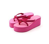 Piattaforma di Pantofole da Donna Sandali Donne High Heel Summer Scarpe Scappose Scappose Scappato a casa Flip Flops, 3.5 Regno Unito