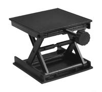 Piattaforma di sollevamento da laboratorio regolabile in altezza da laboratorio, supporto da tavolo per fisica, chimica, biologia, esperimenti, tavolo di sollevamento in plastica, 90 x 90 x 25 mm