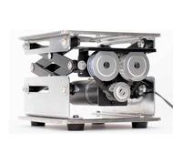 Piattaforma di sollevamento elettrico in acciaio inox, supporto per cric, resistente alla corrosione e alla ruggine, sollevatore a forbice per laboratori scolastici e uso industriale, dimensioni