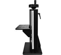 Piattaforma di sollevamento manuale della colonna, scorrevole regolabile in altezza dell'asse Z per esperimenti ottici, progettazione della vite di tipo T per spostamento di precisione