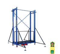 Piattaforma di sollevamento per ponteggi elettrici, carico di 299,4 kg, ponteggio elettrico per la decorazione della casa e la costruzione di cantieri (altezza di sollevamento)